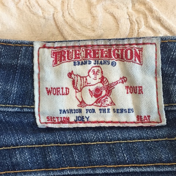 True Religion Joey Flare Jeans Size 27 - Picture 12 of 13